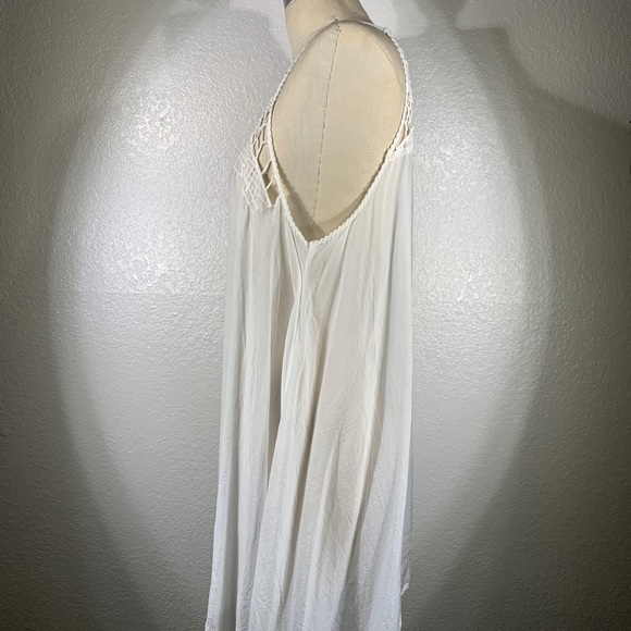 Johnny Was Square Eyelet Tank Tunic SzM NWT - Picture 3 of 5